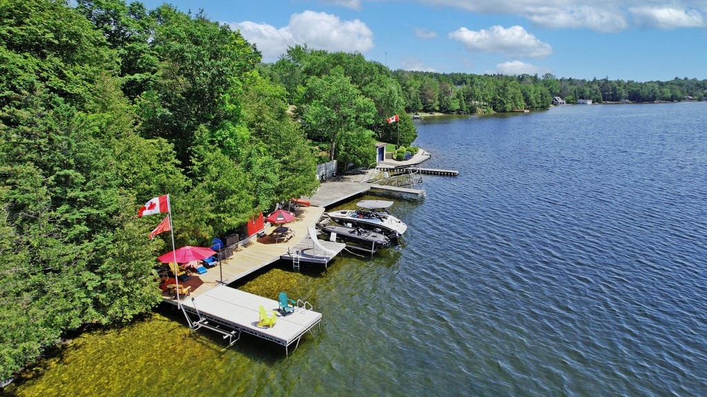 Sunset Retreat on Balsam Lake