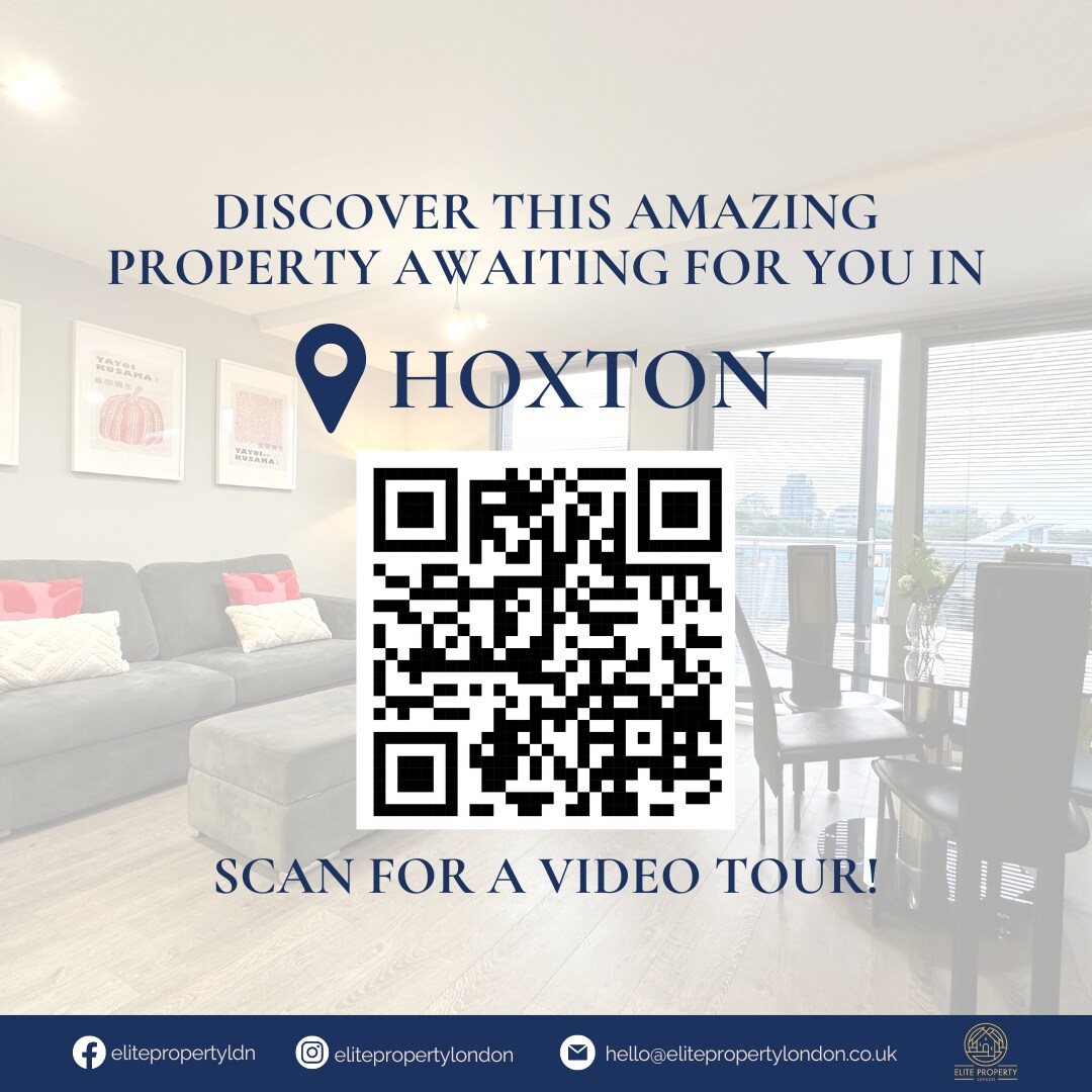 Modern 3 Bed Flat with Lift & Balcony, Hoxton