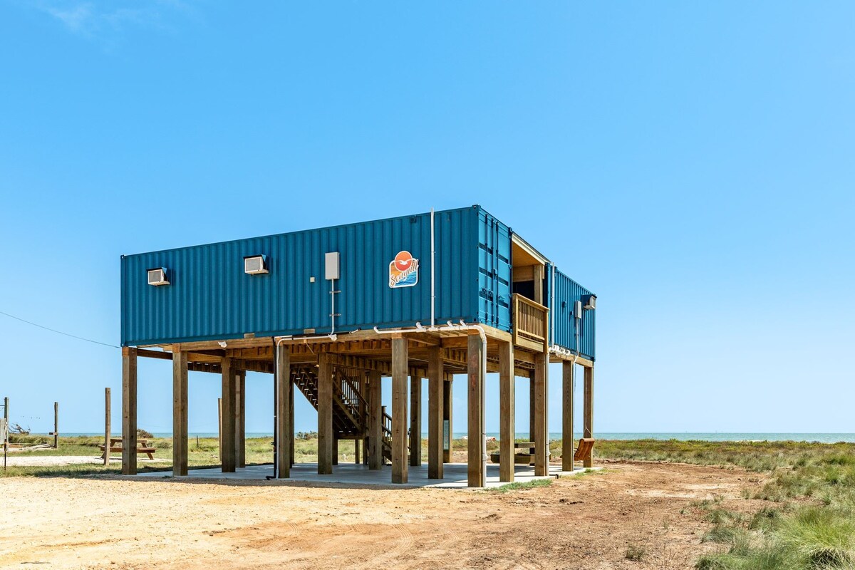 NEW Seagull Shipping Container Beachfront Home