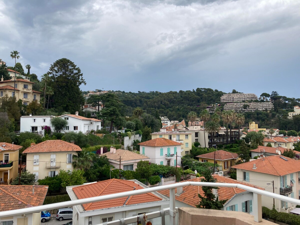 Studio avec jolie vue, proche mer