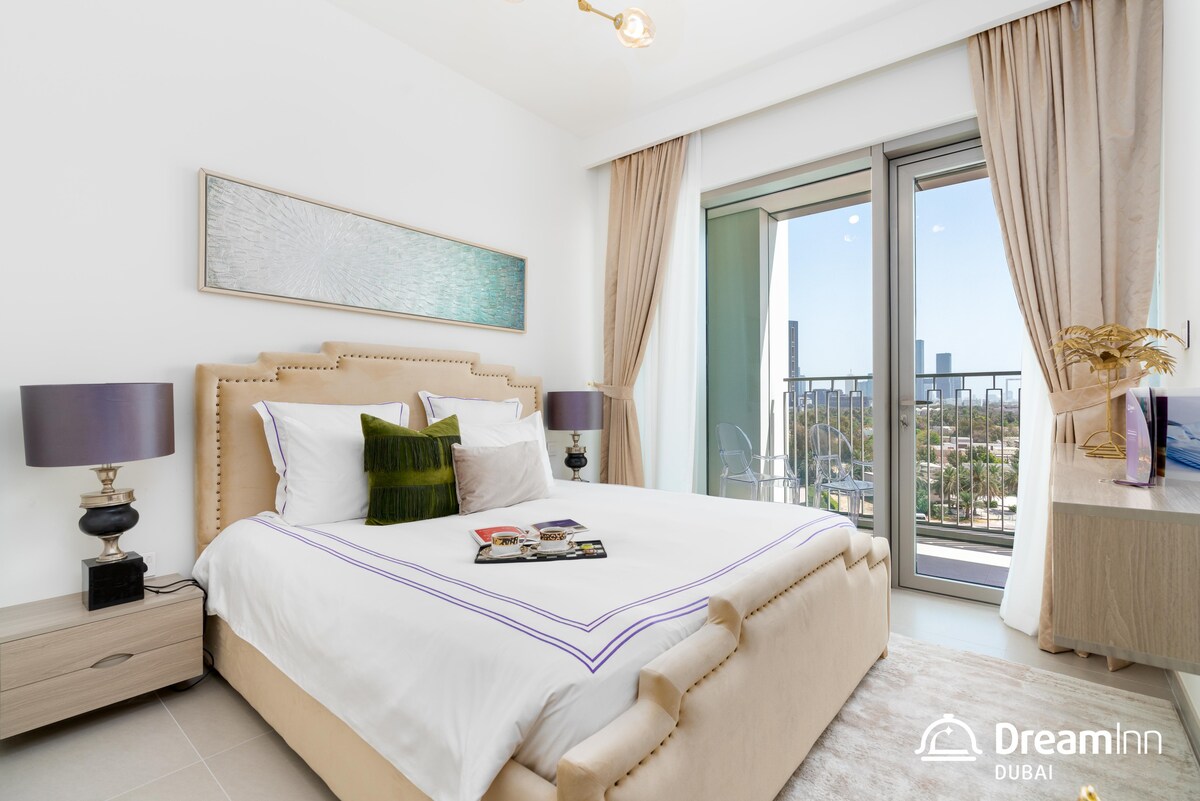 Dream Inn -可直接通往迪拜购物中心的2卧室公寓