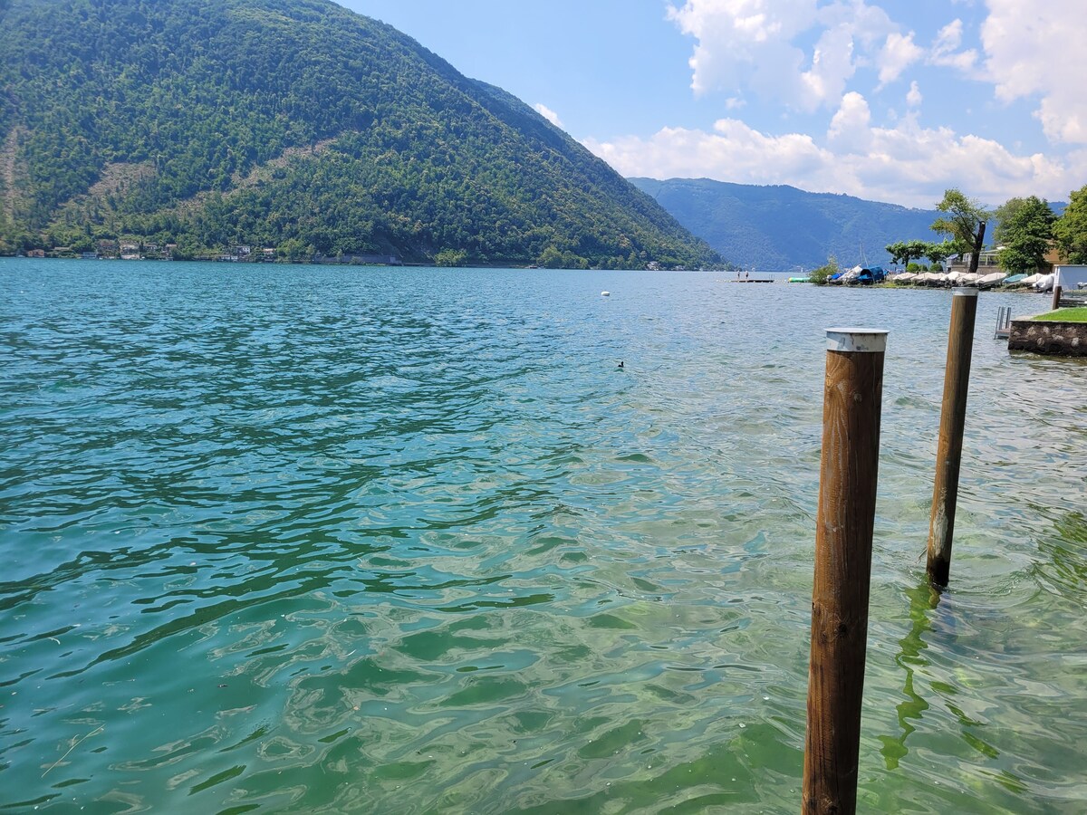 Pieds dans l'eau - in riva al lago, Lugano