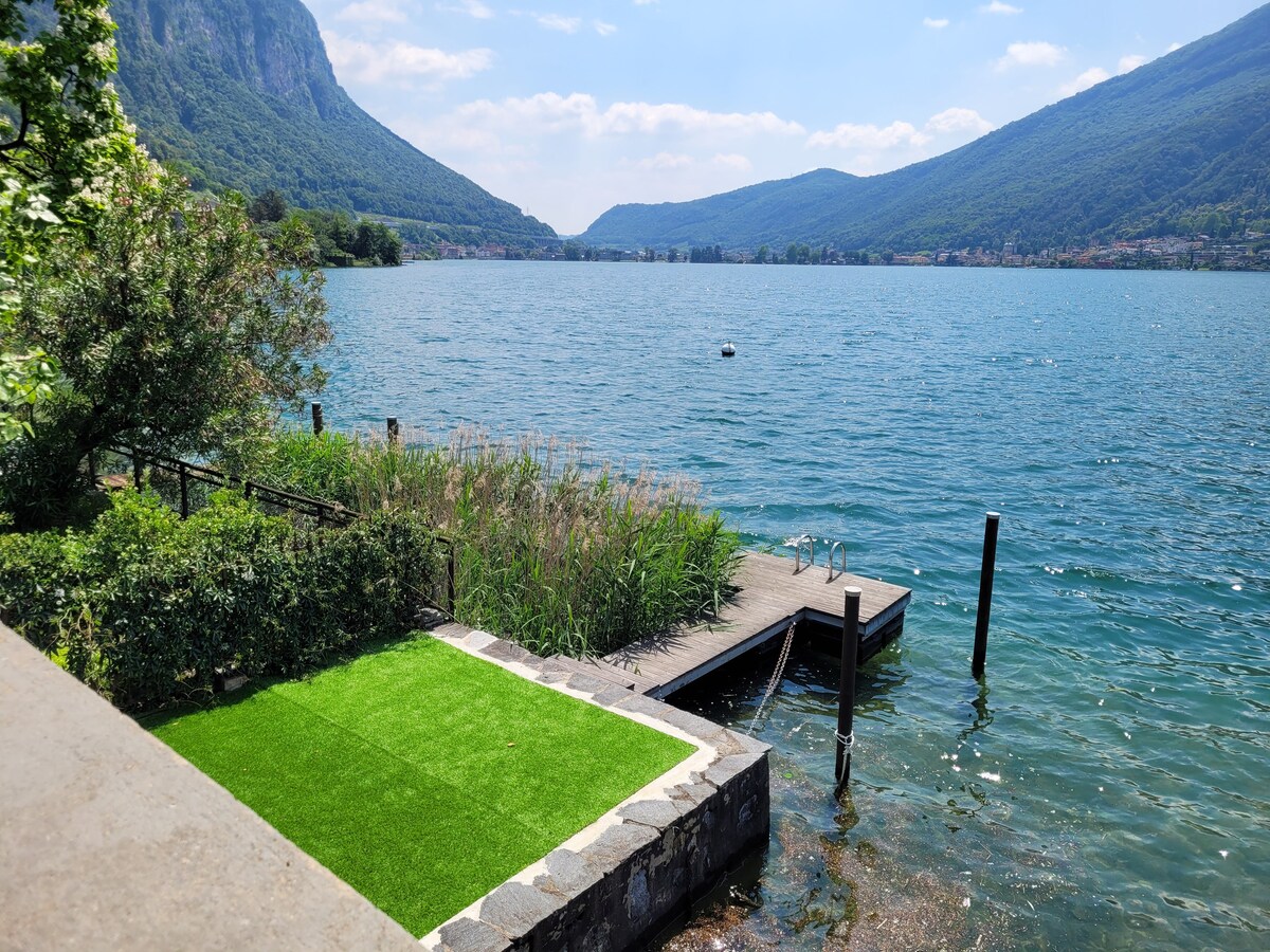 Pieds dans l'eau - in riva al lago, Lugano