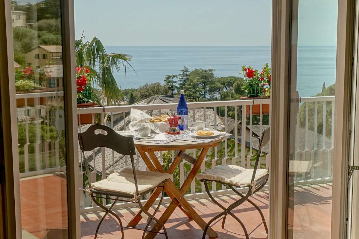 La Casa Vista Mare -an oasis in the Ligurian green