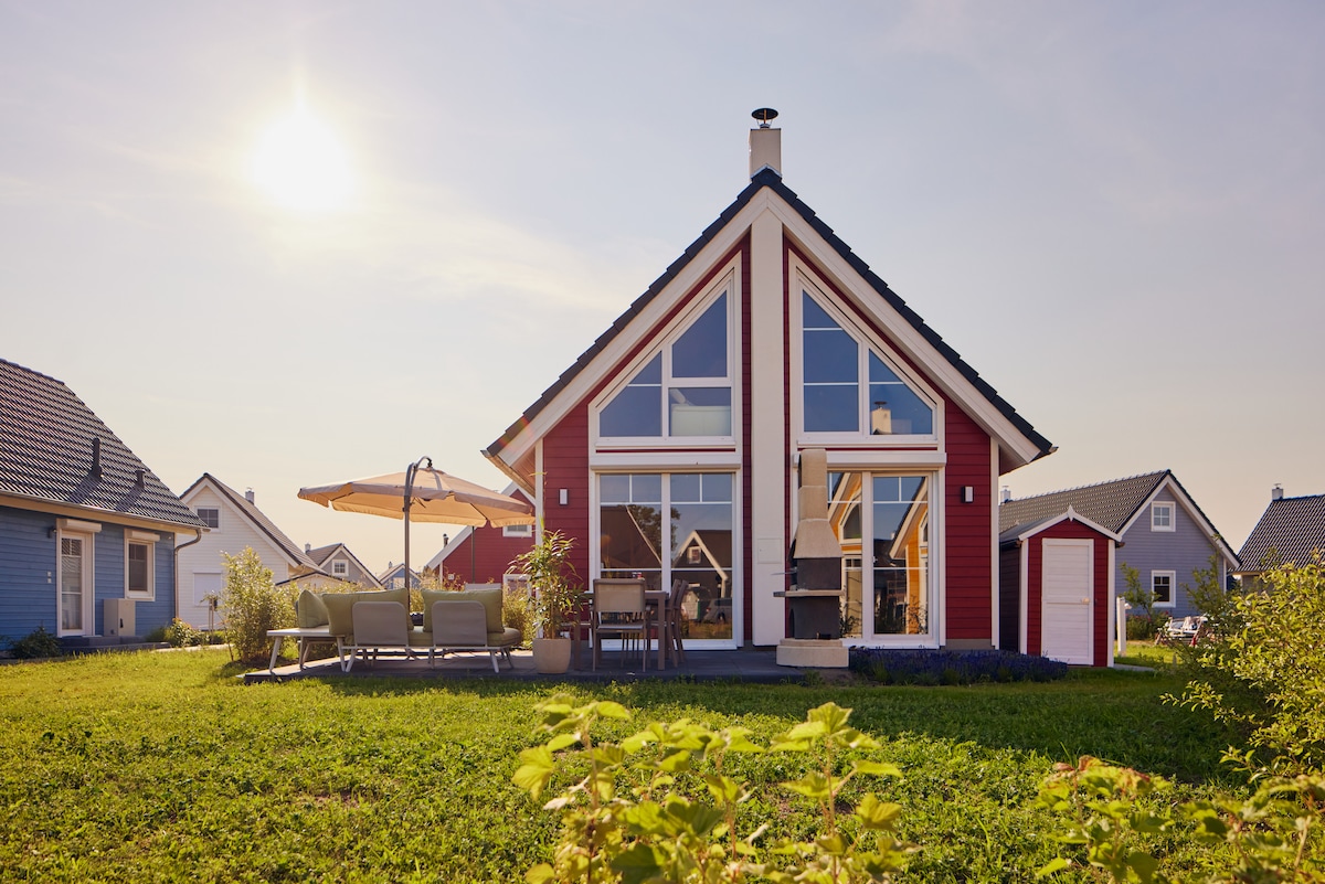 Ferienhaus mit Sauna Hot Tub Whirlpool Schorfheide