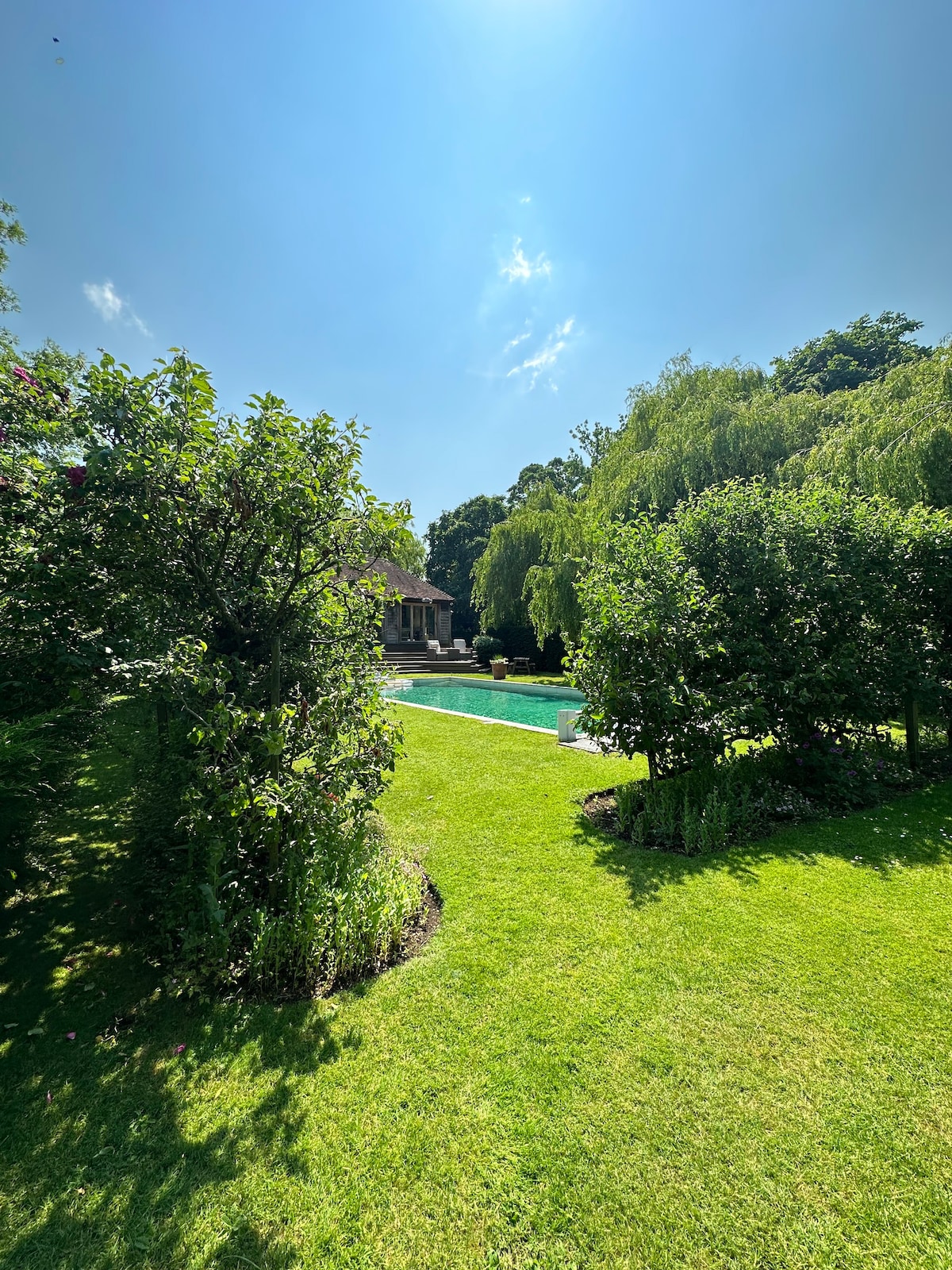 Pool House at Mill Cottage