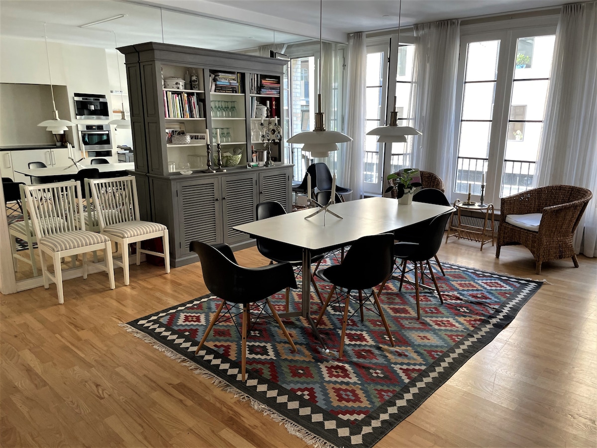 Spacious luxury apartment in Copenhagen