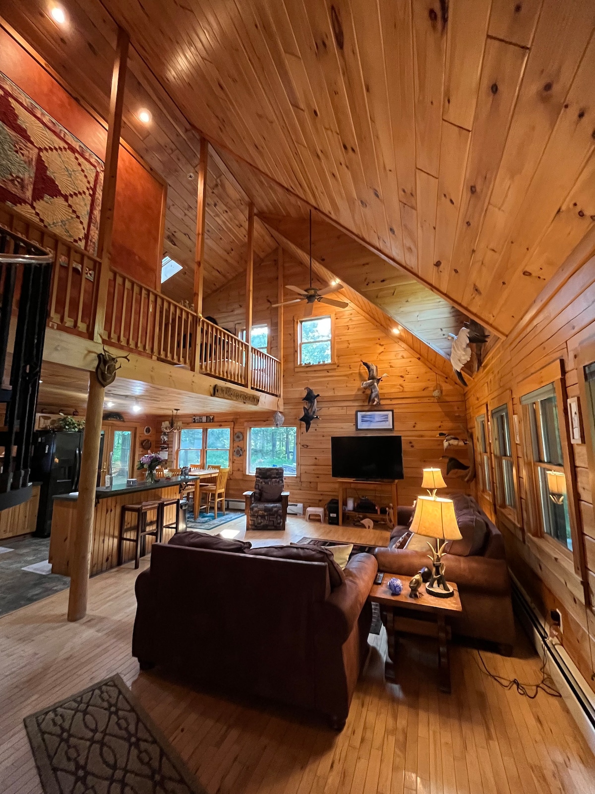 Adirondack Mountains Log Cabin