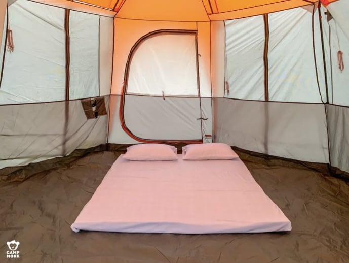 Lakeview Octagon Tent at Camp Monk