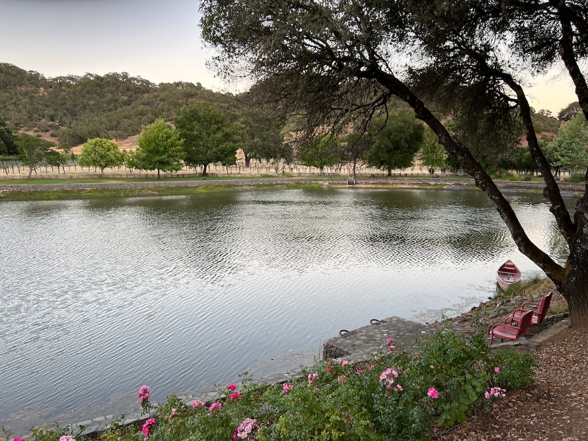 Private Lake House in Hopland