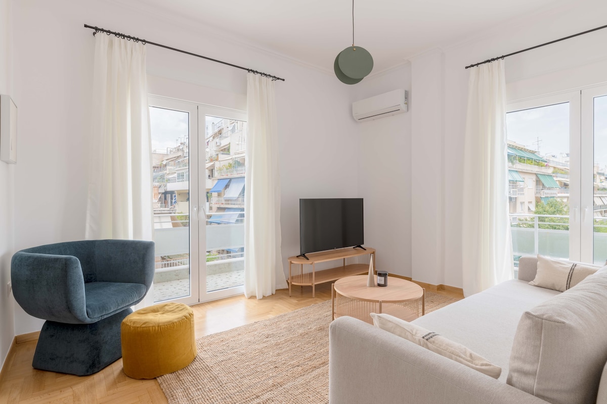 Flawless 1BR Apartment in Athens