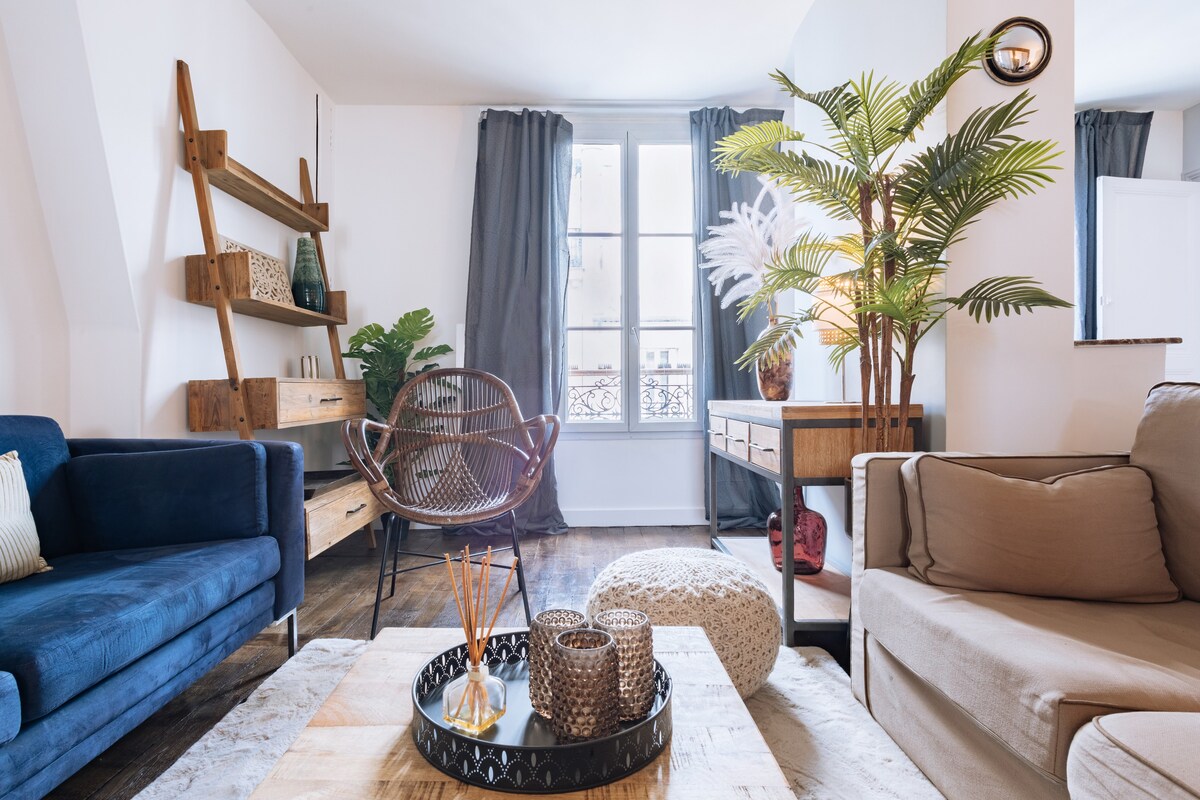 Spacious & Stylish 2BD Apartment—Levallois-Perret