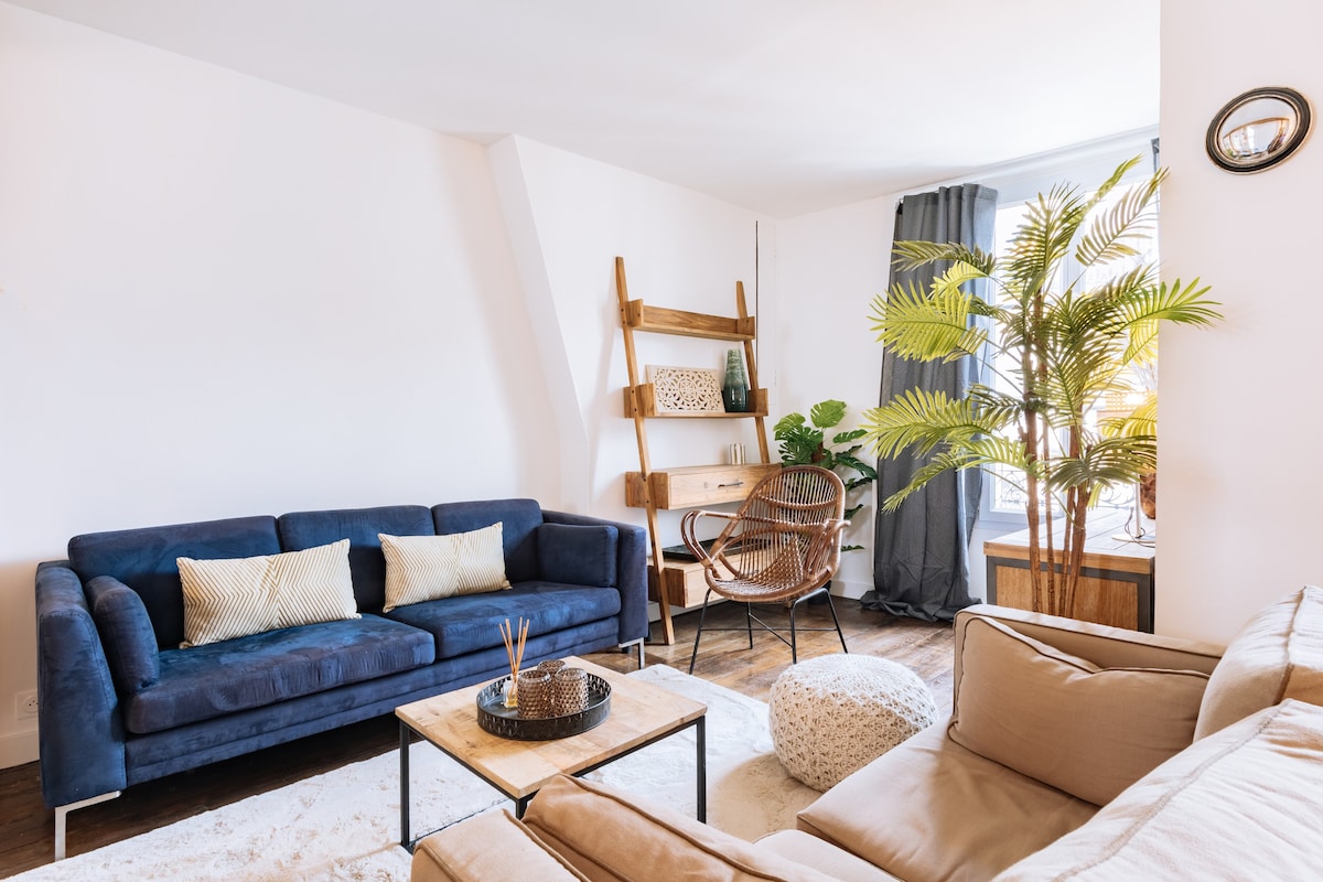Spacious & Stylish 2BD Apartment—Levallois-Perret