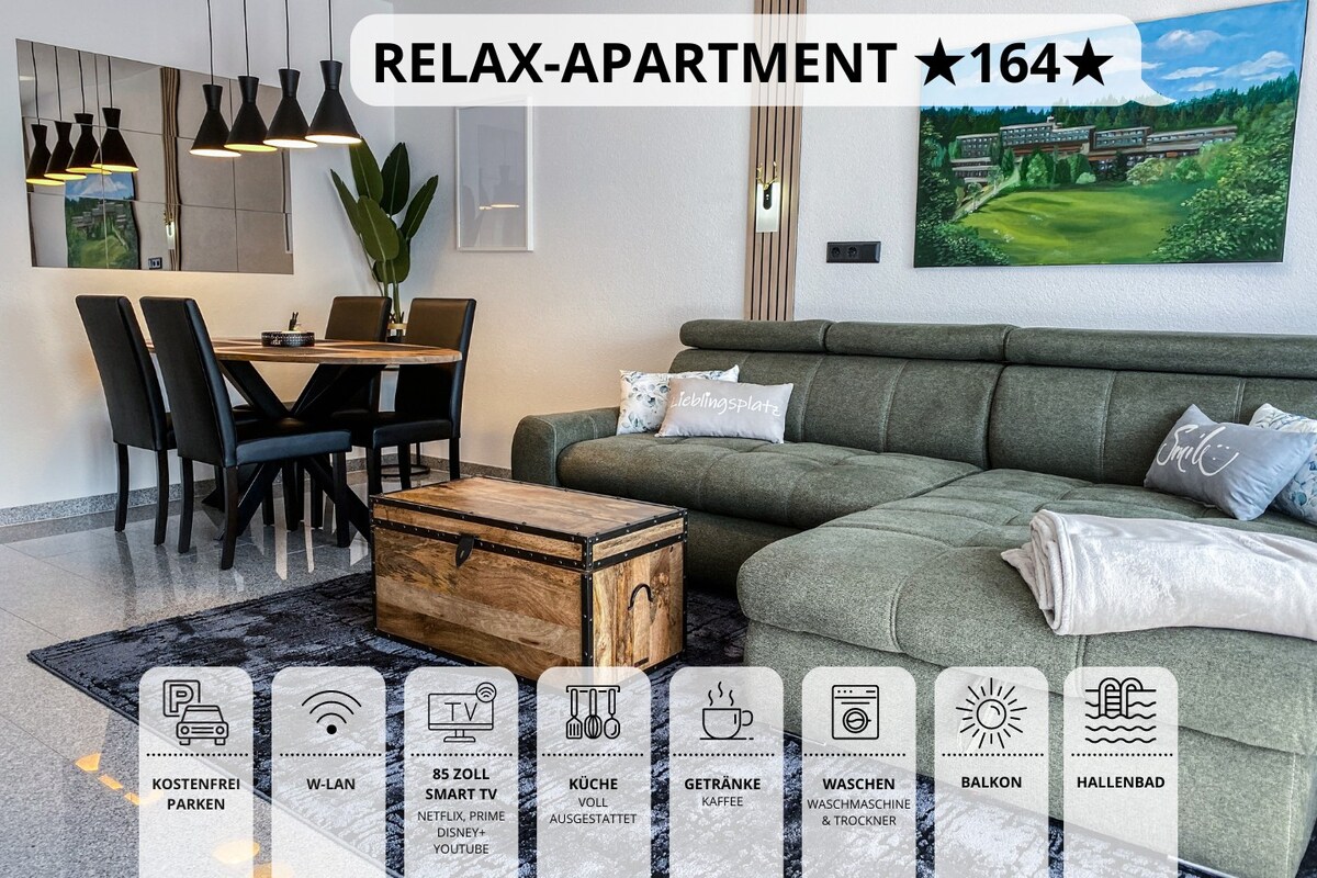 Relax apartment 164 pool, sauna, Netflix, kitchen