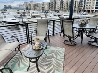 Unique houseboat floating condo among The Cove