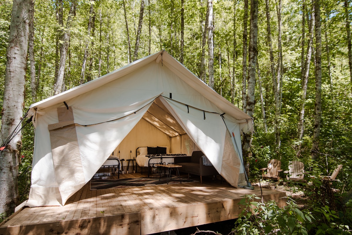 North Cascades Base Camp Tent #2 | Farm Stay |