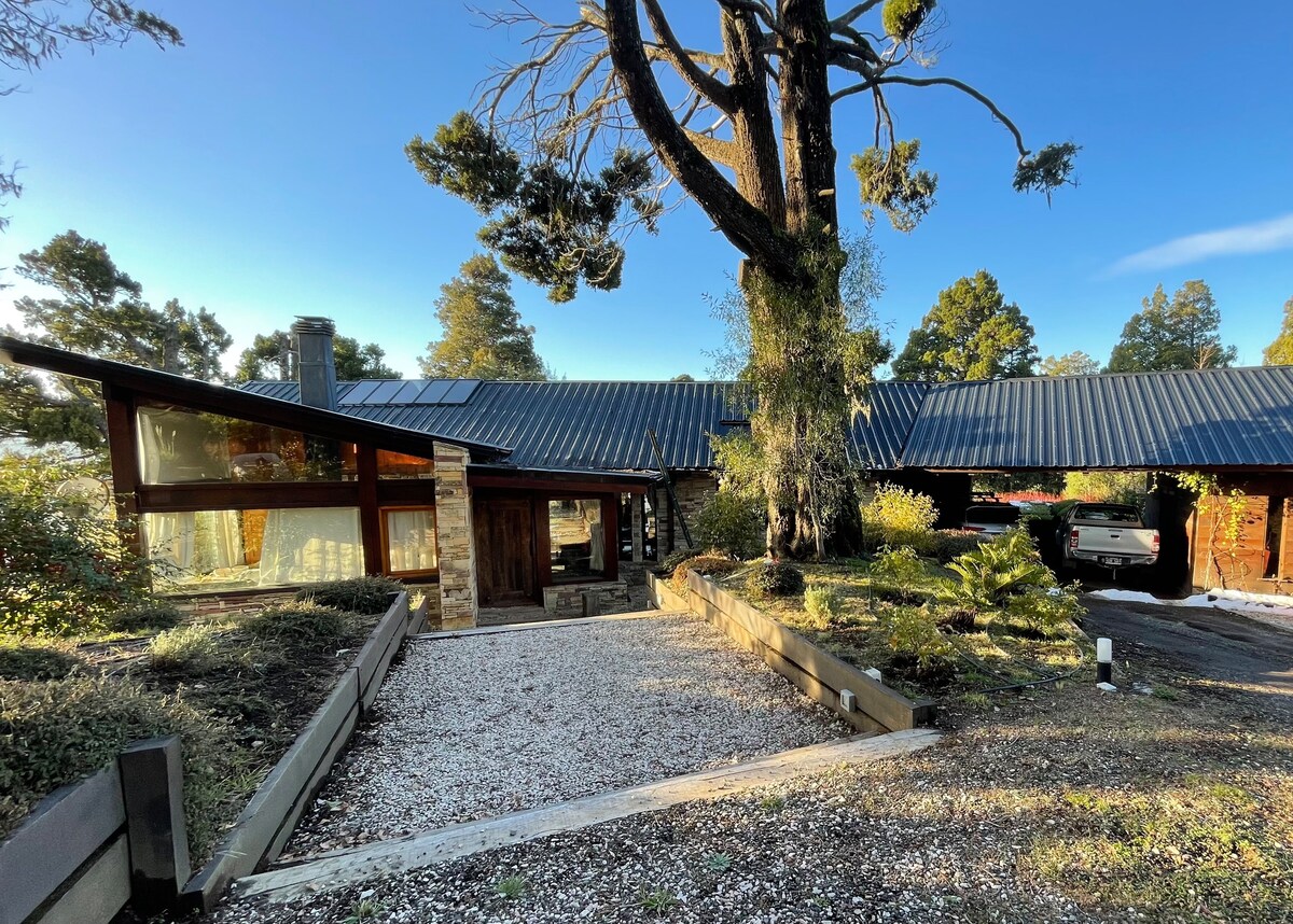 Casa de montaña con pileta climatizada