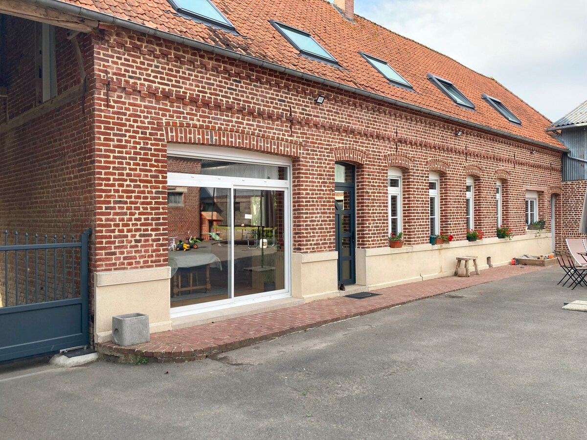 Deux chambres dans ancienne ferme