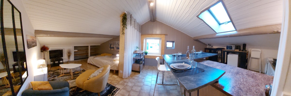 Studio cosy Haut Jura