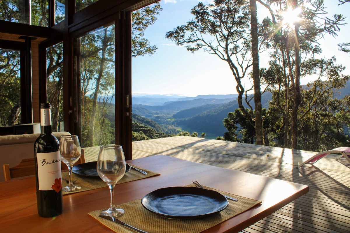 Cabana Única com Vista Incrível em Urubici!