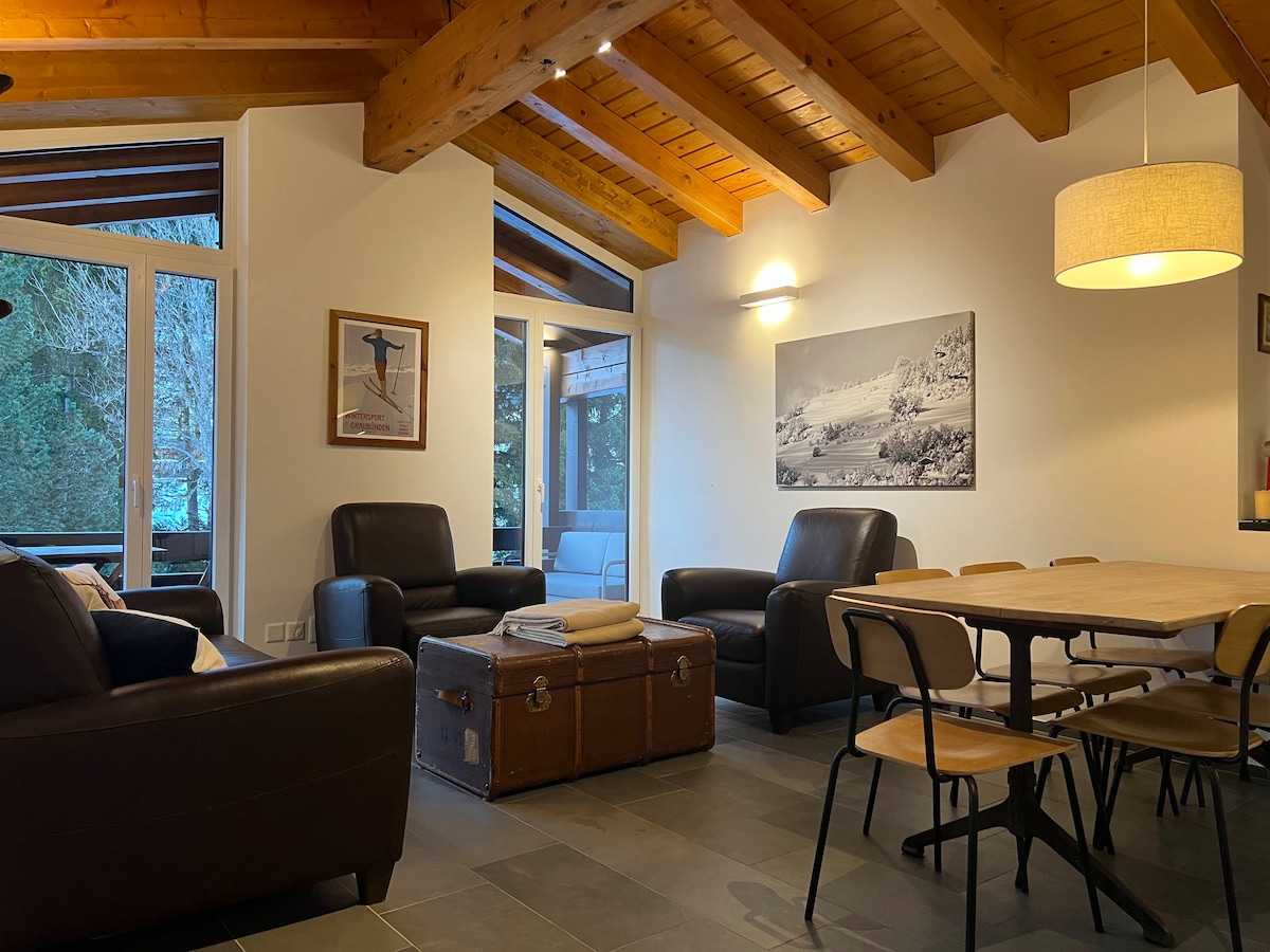 Modern 2 bedroom apartment in Laax