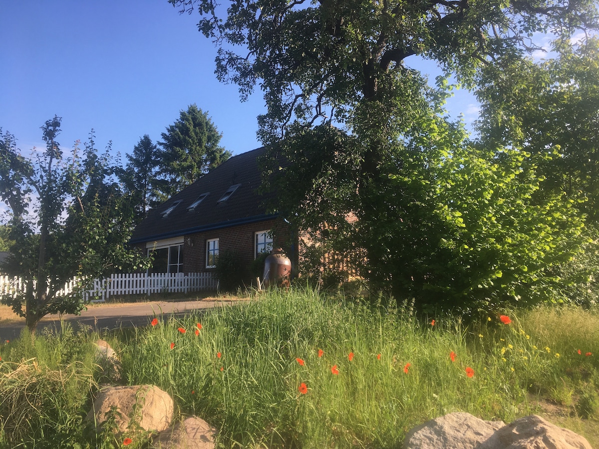 Für Naturliebhaber + Kids: FeWo für 2(3) am Bodden