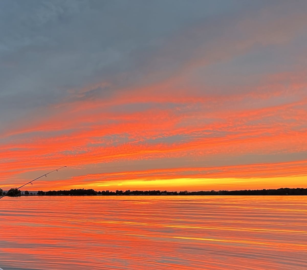 Endless Sunsets lake front home!