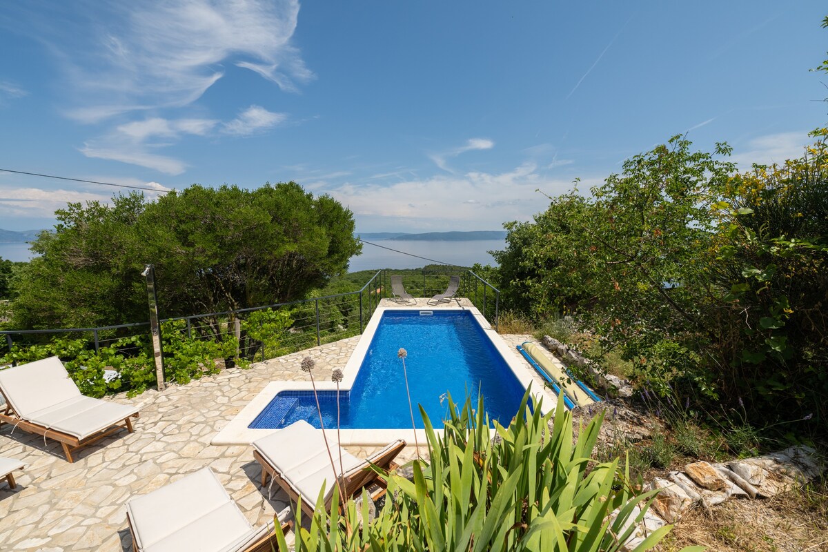 Bougain Villa with amazing view