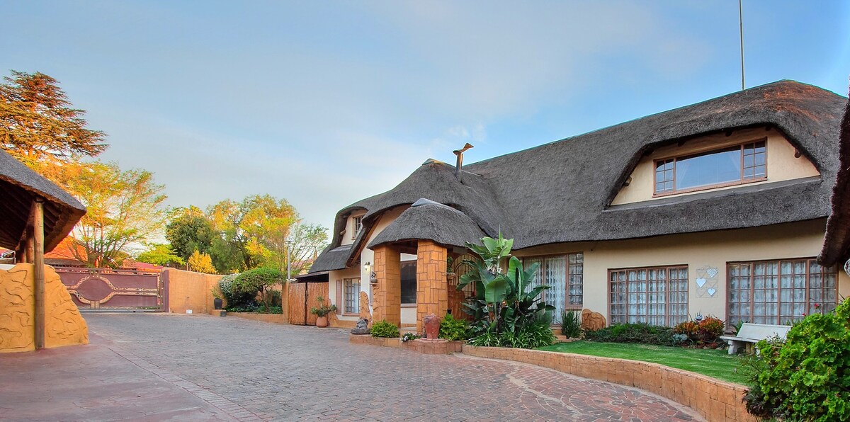 Beautiful Thatch Roof Home