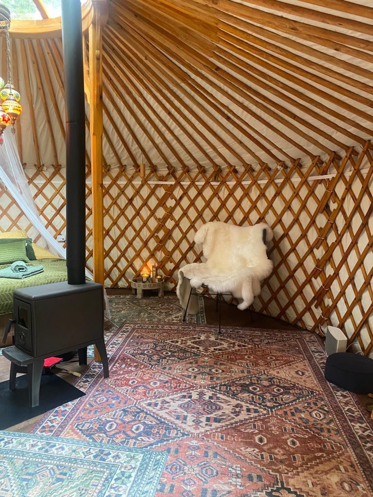 Relax in a Yurt: Nature & Comfort Combined