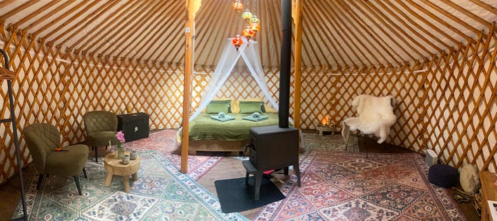 Relax in a Yurt: Nature & Comfort Combined