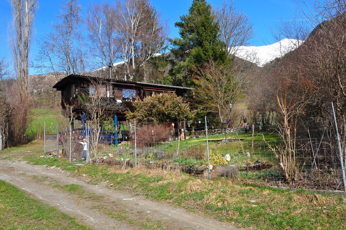 田园诗般的小屋