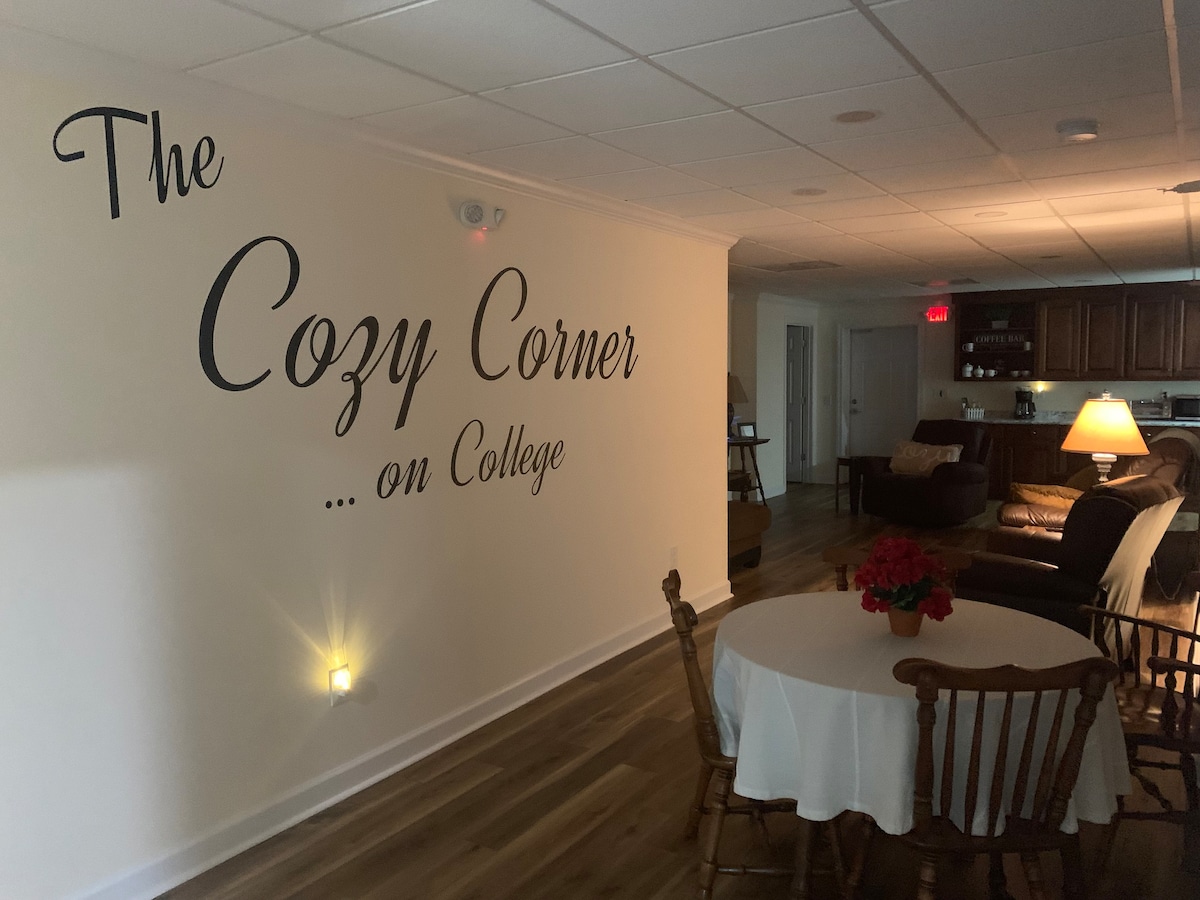 Suite #3  "The Cozy Corner on College"