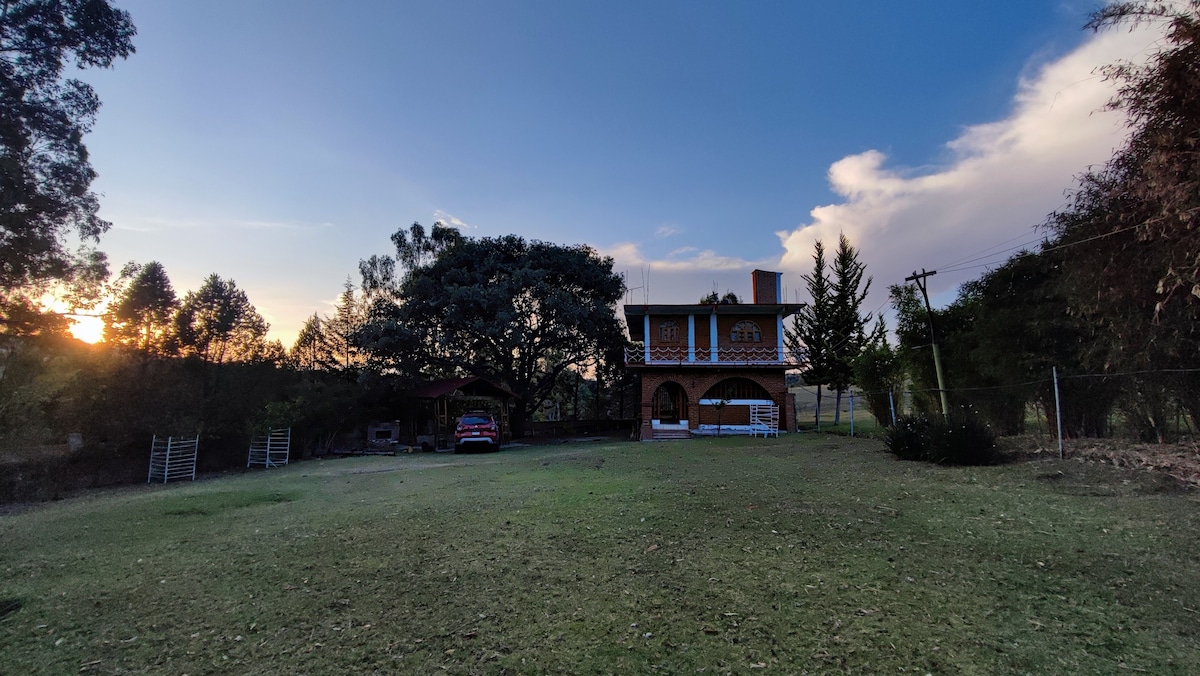 Casa de campo familiar cerca Aculco Pueblo Mágico