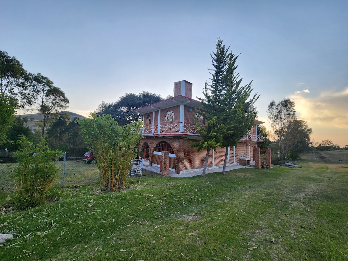 Casa de campo familiar cerca Aculco Pueblo Mágico