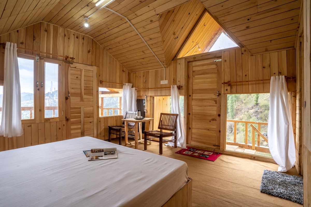 Serene Cabin 1 : 2BR | Private Baths