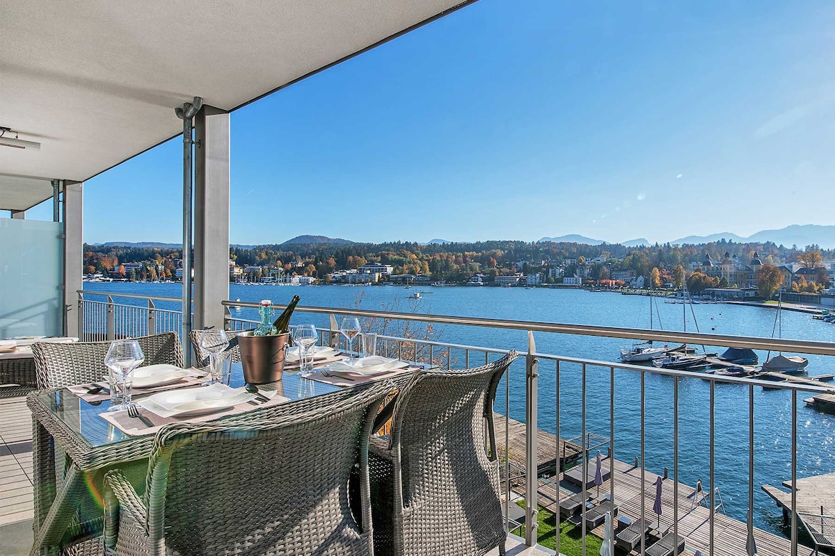 Wörthersee FEWO/Appartement mit direktem Seezugang