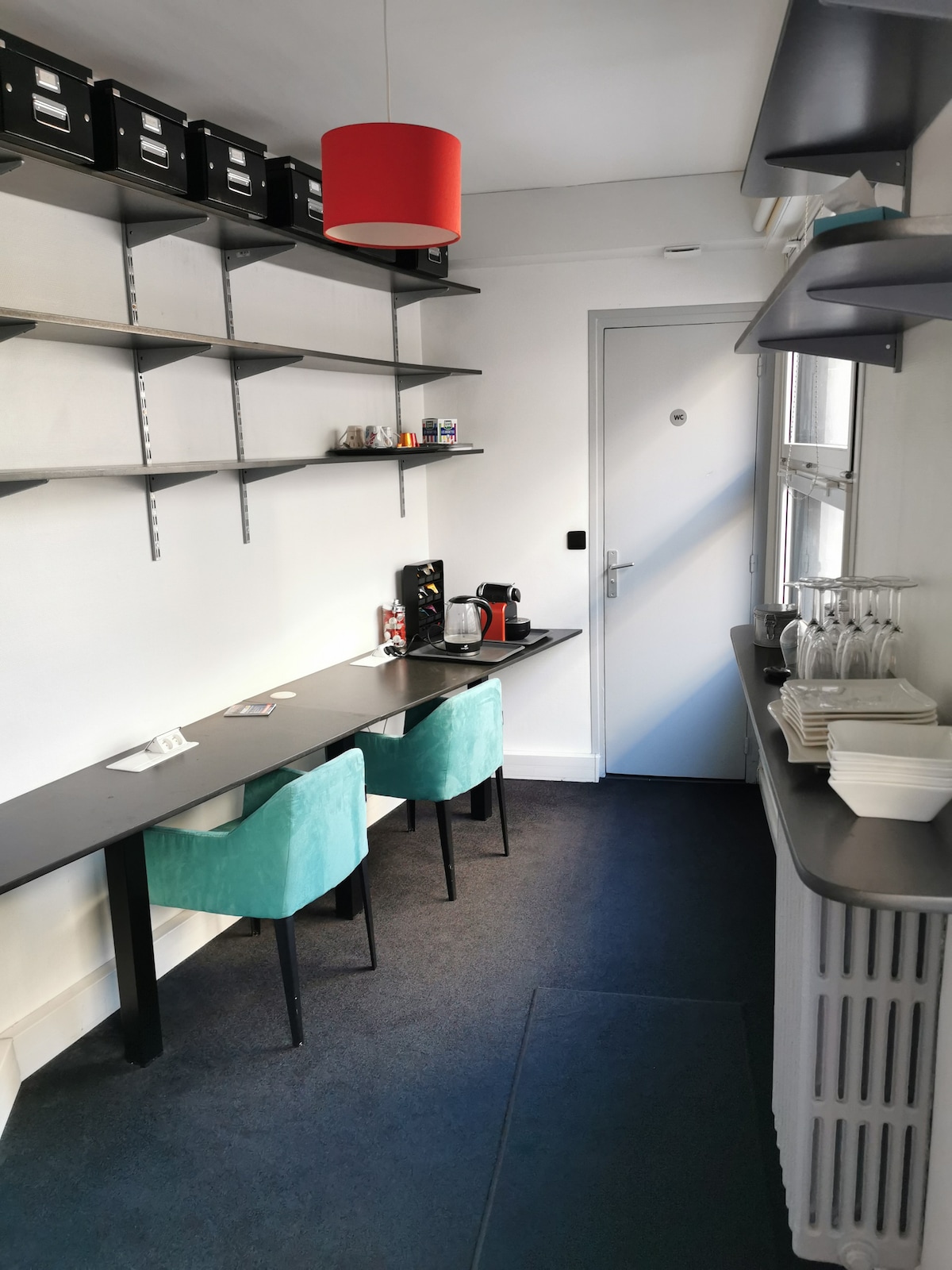 Appartement-bureau climatisé avec parking privé