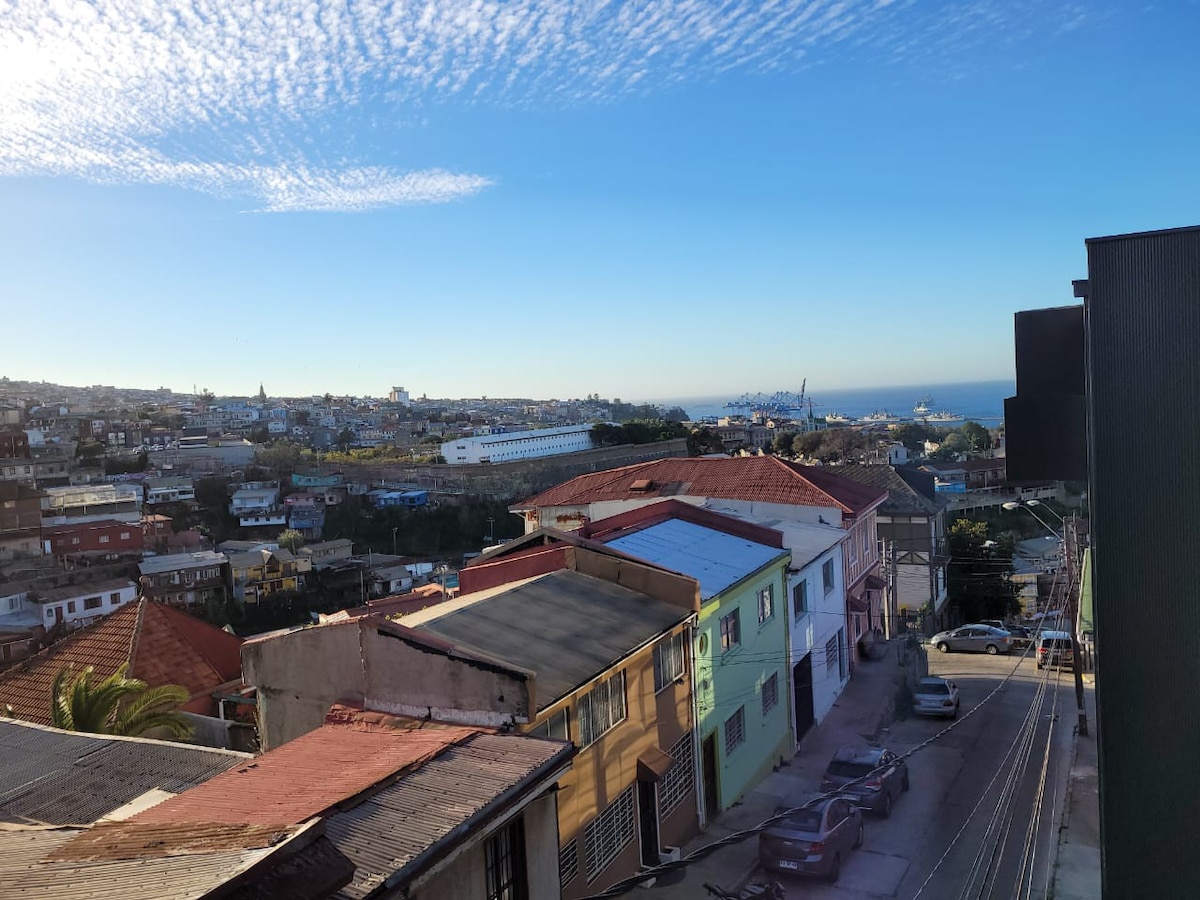 Lovely Loft with View in Valparaíso
