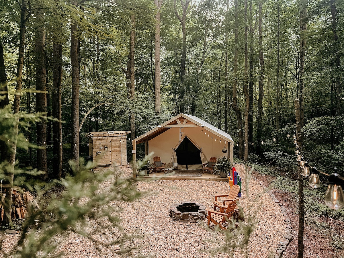 Oaks Riverside Retreat Glamping