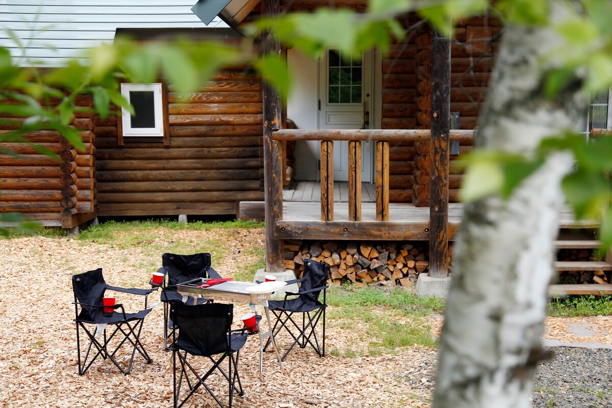 The Lodge Abashiri【Nature Log house w/ BBQ】