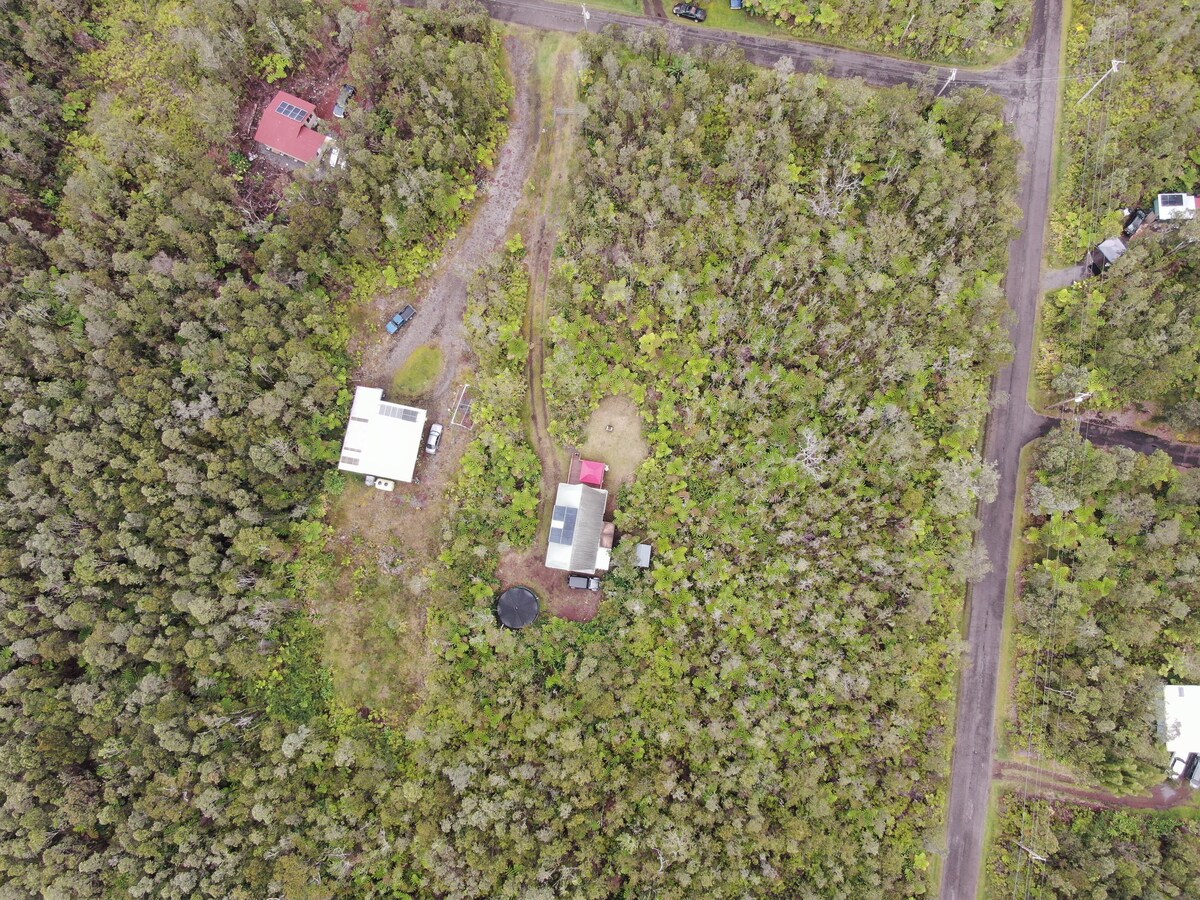 漂亮的火山微型住宅