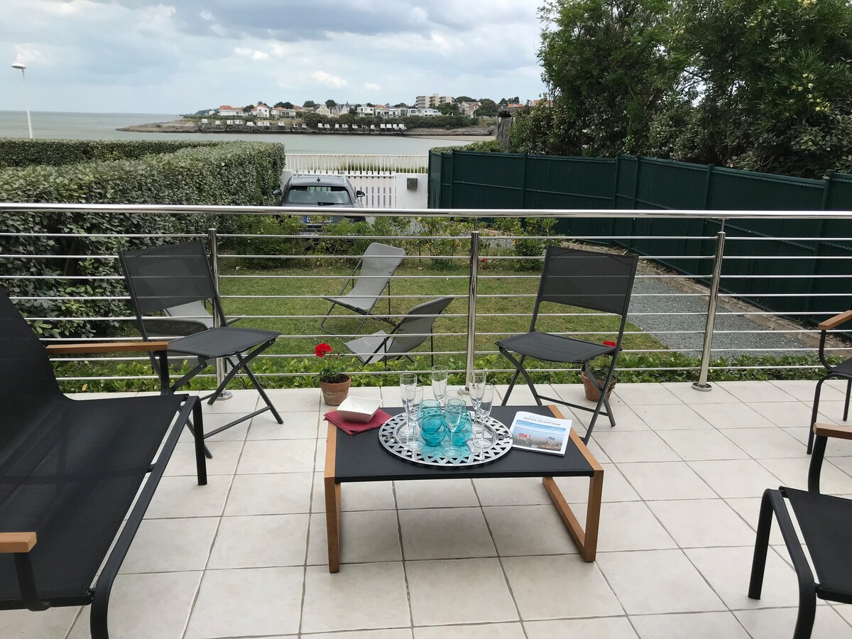 Villa devant la mer Royan Pontaillac 2/8 pers