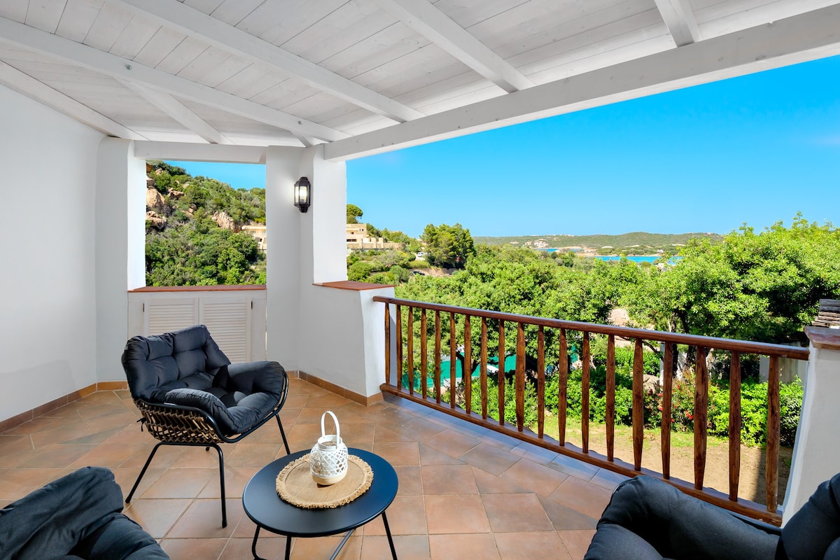 [PORTO CERVO]Nuova casa VISTA MARE con piscina