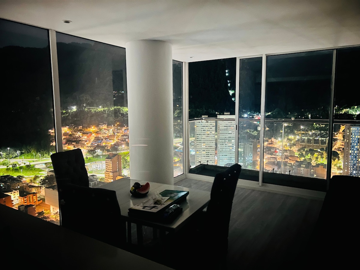 Apartamento piso 41 VIP hermoso en Bogotá