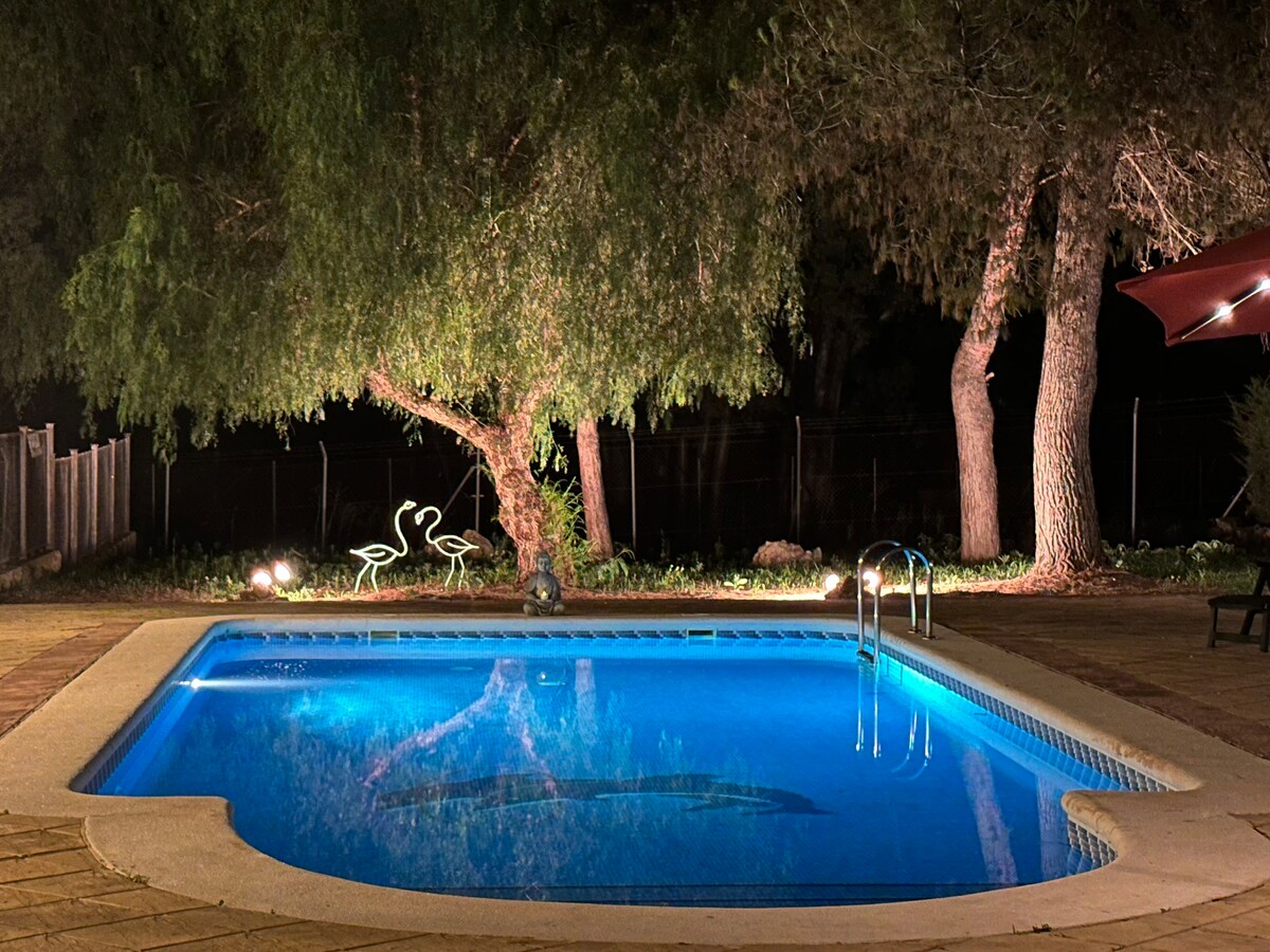 Villa con piscina Paraje Natural