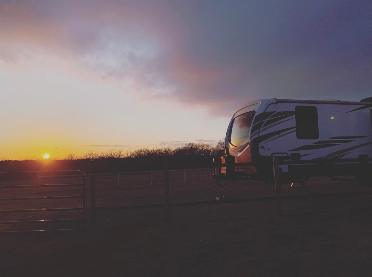 Luxury Bunkhouse RV on the farm