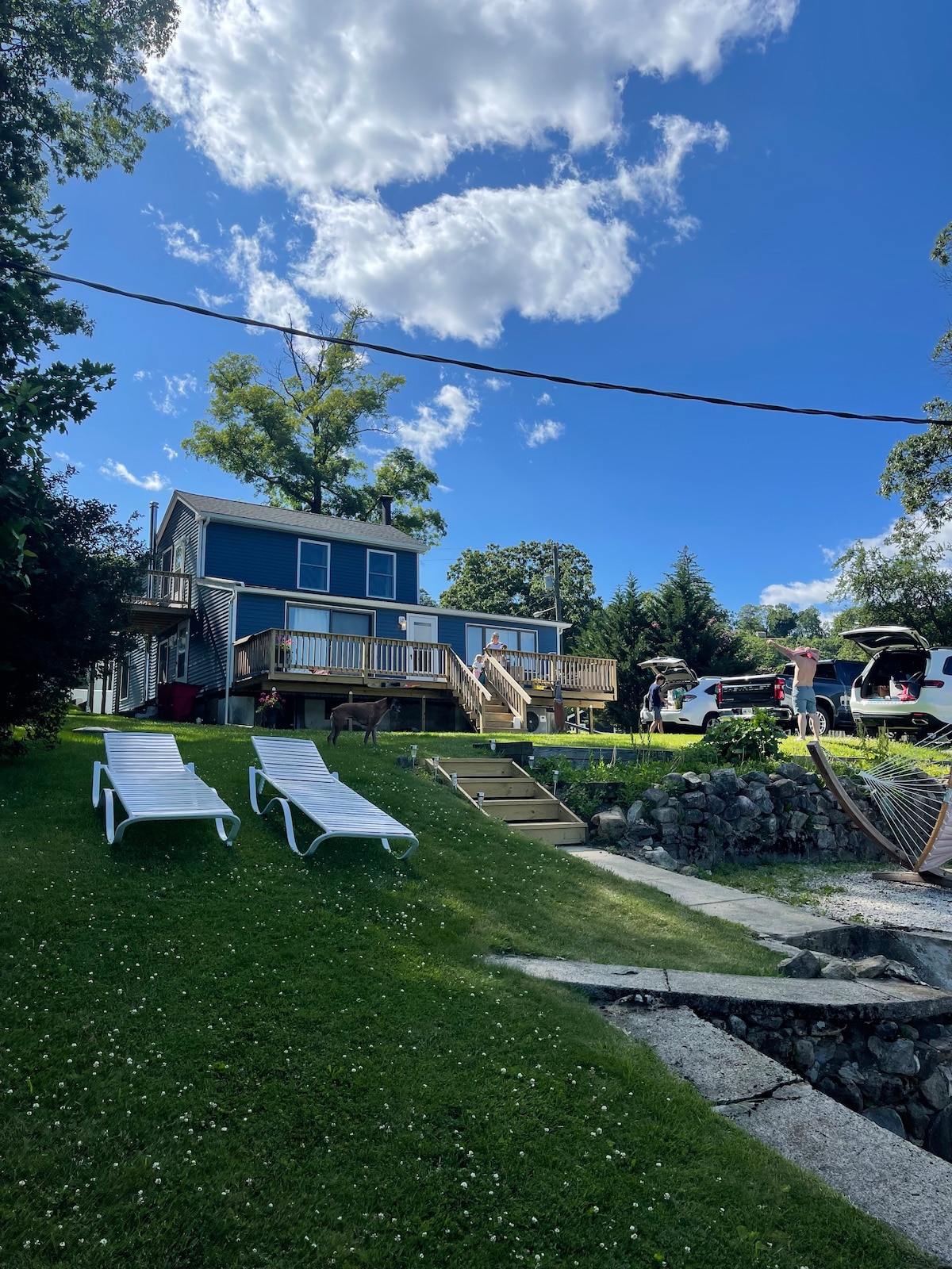 Three Lakefront Homes on One Lot