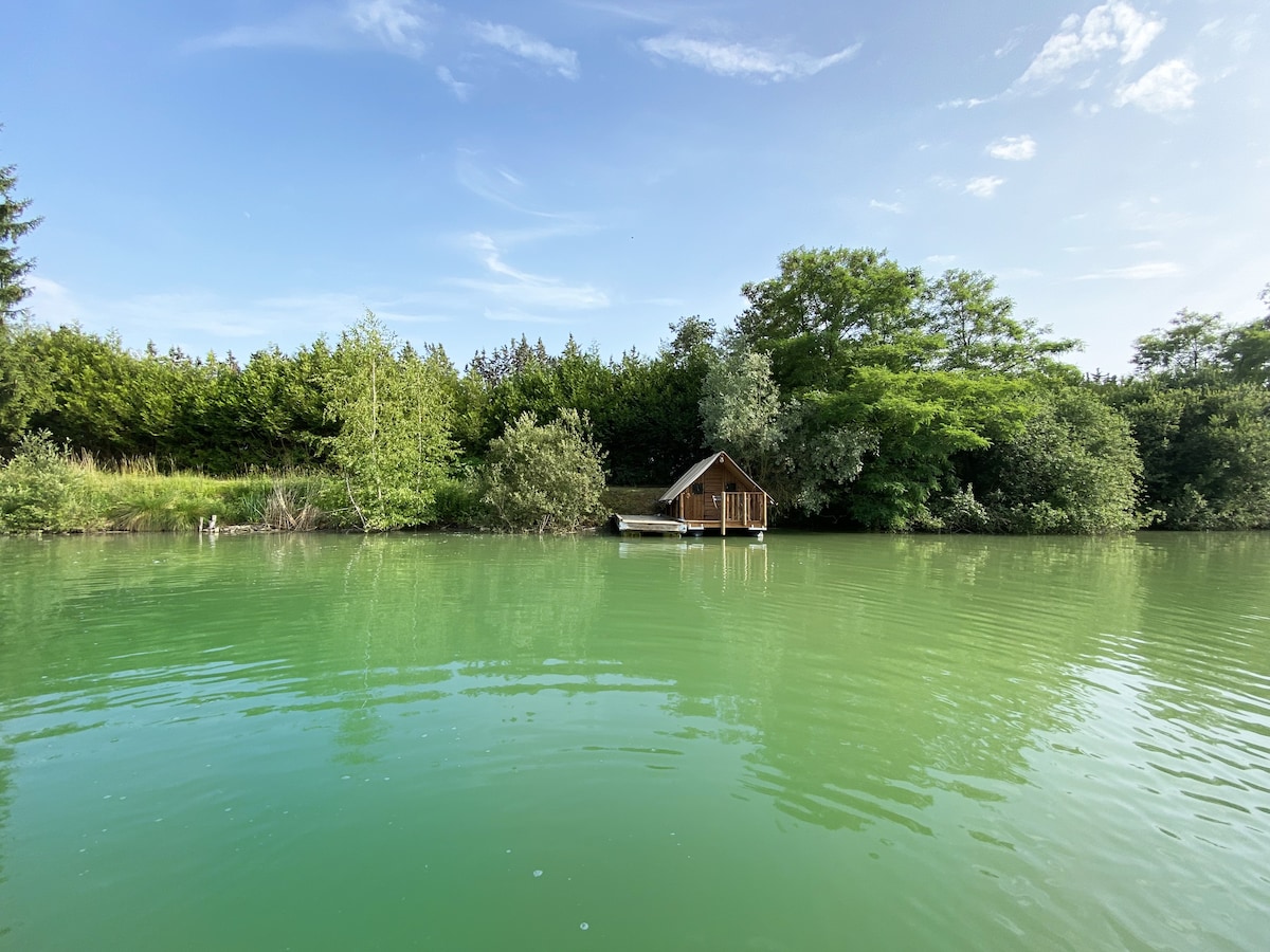 Cabane sur l'eau