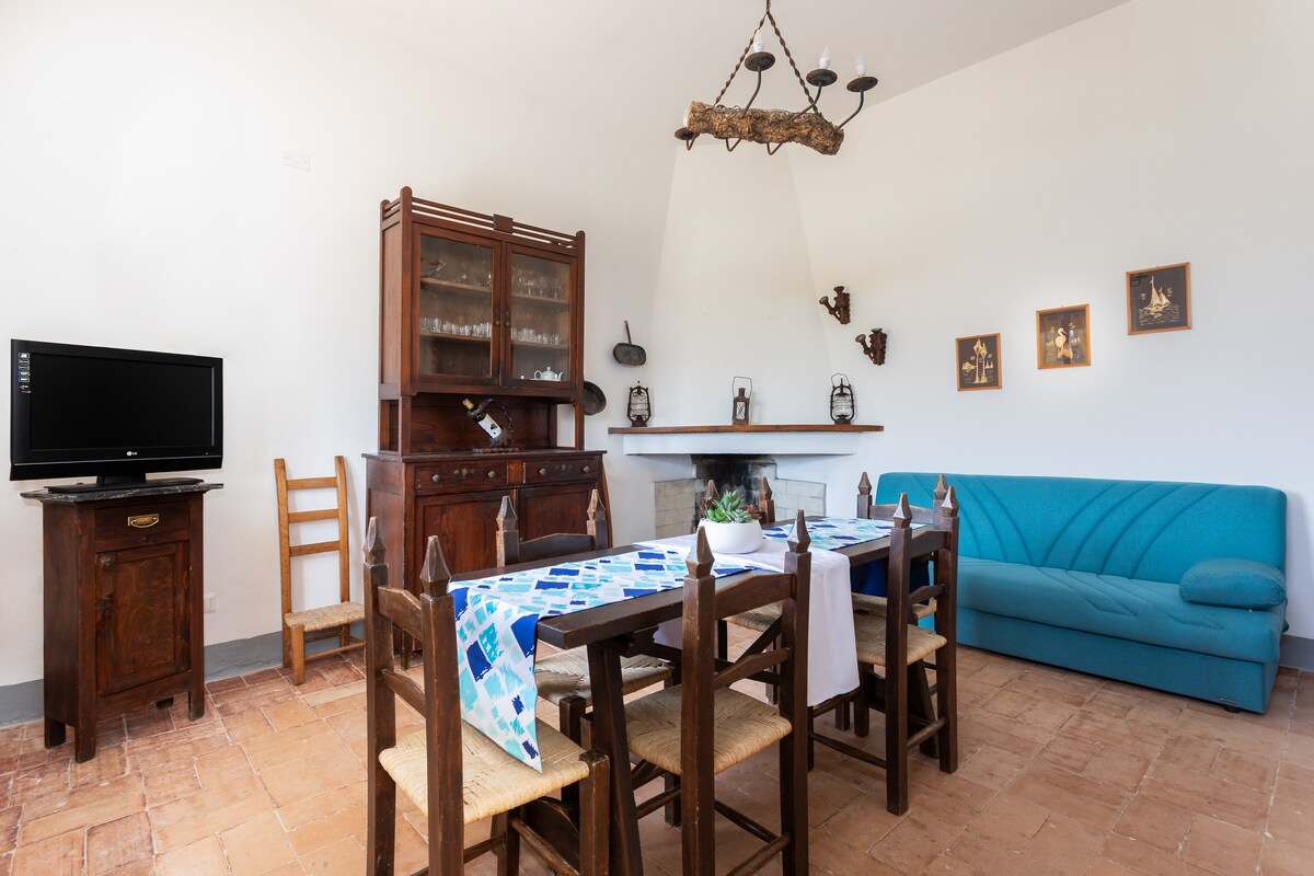 [Traditional Sardinian house]Private garden& Wi-Fi